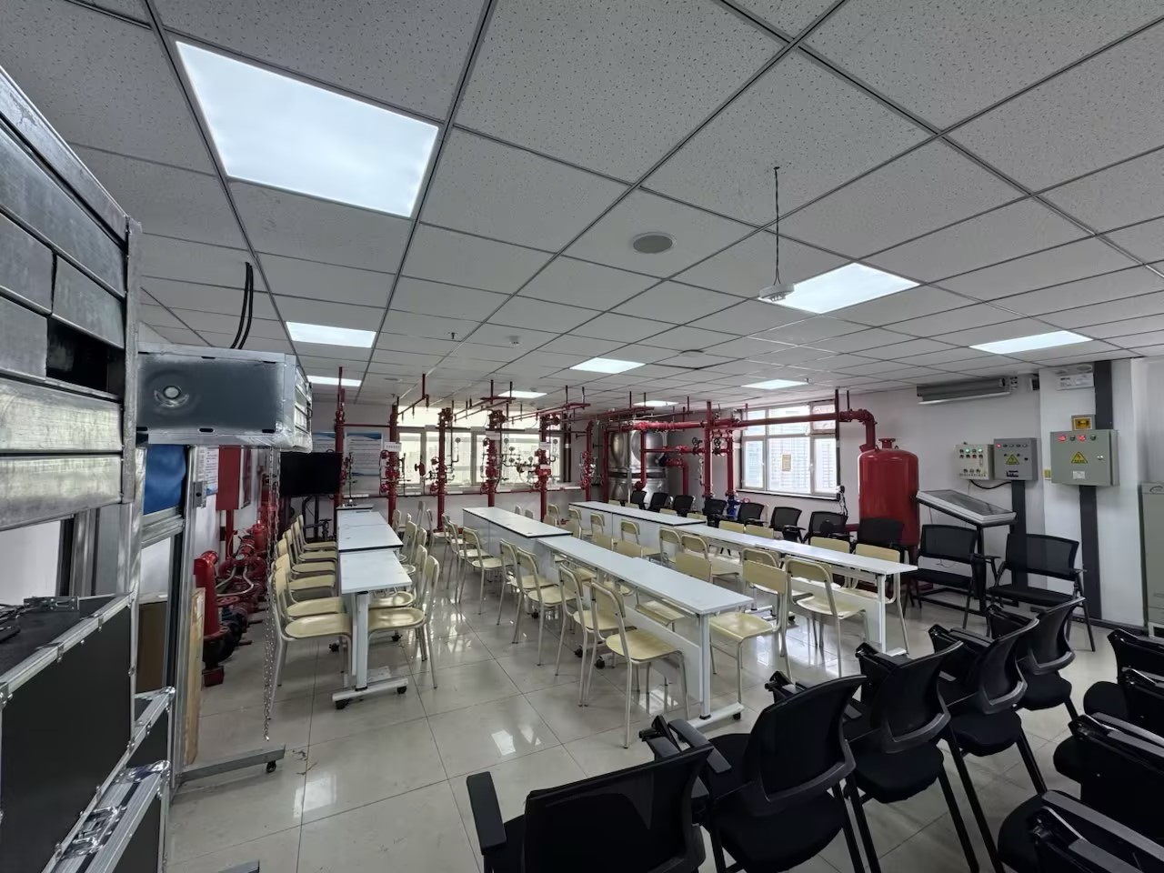 乌鲁木齐消防学校校园风采