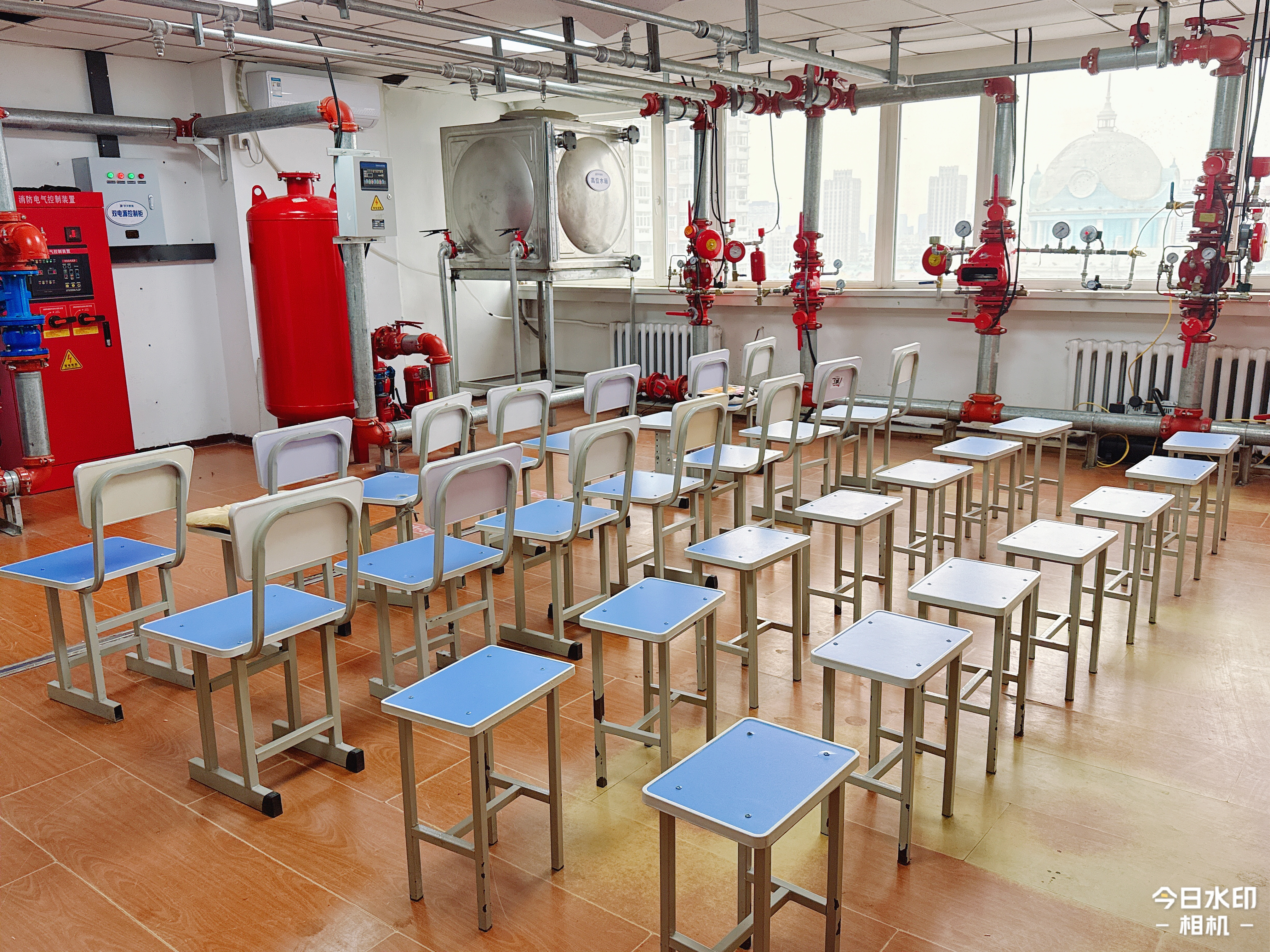 哈尔滨消防学校校园风采