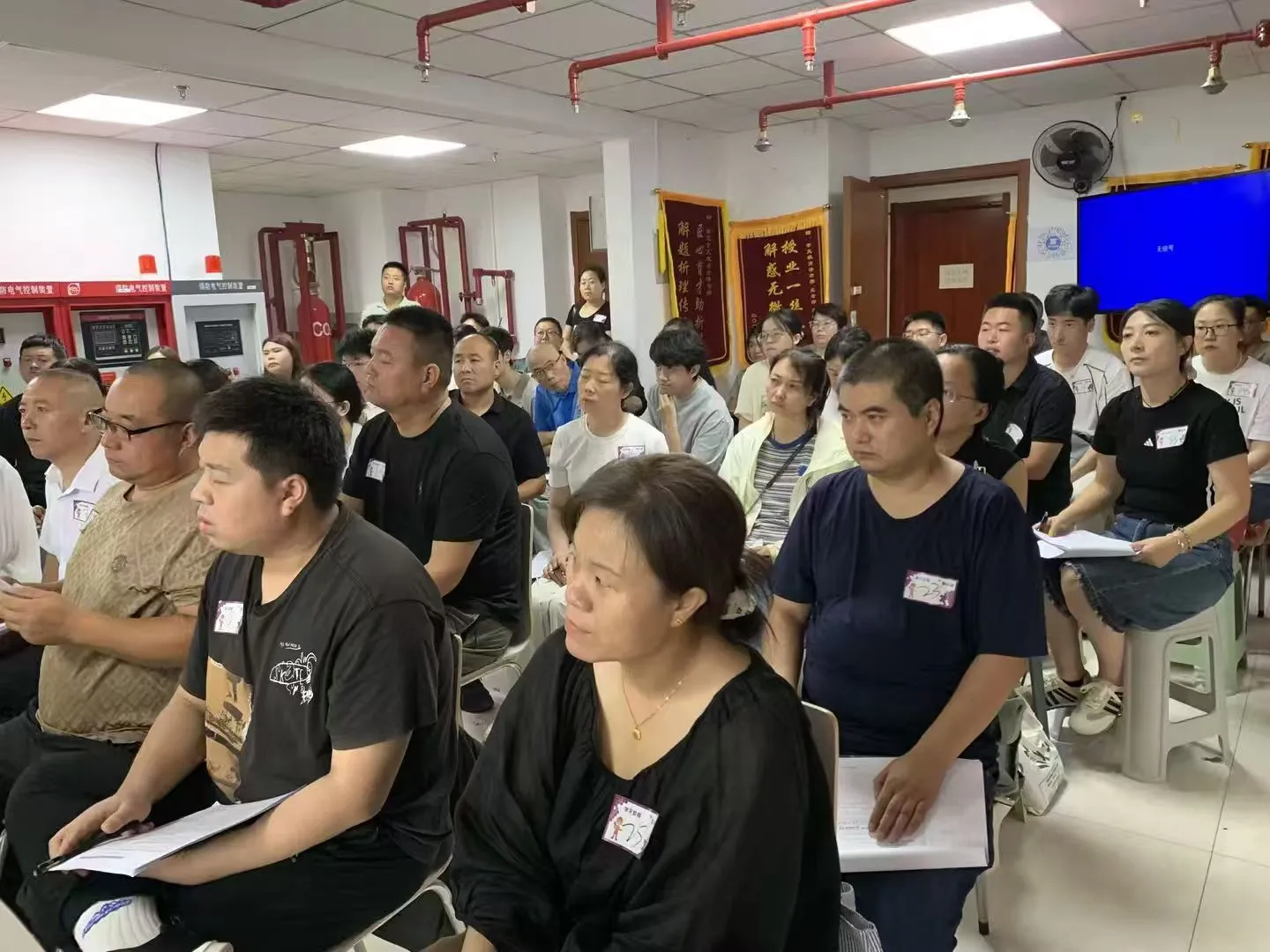 学天教育_保定消防学校_上课现场
