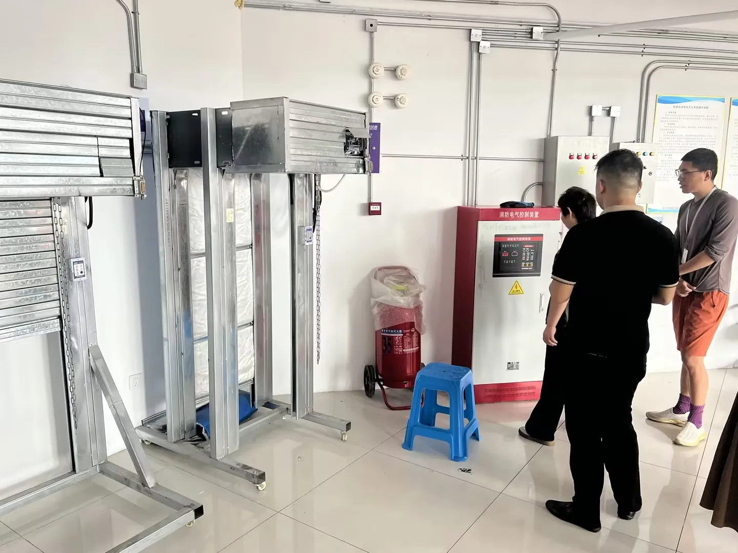 学天教育_绍兴消防学校_校区消防实操间